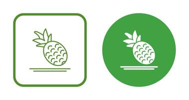 icono de vector de piña