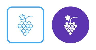 Grapes Vector Icon