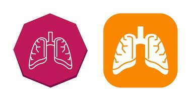 Lungs Vector Icon