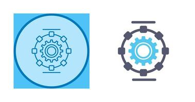 Automated Process Vector Icon