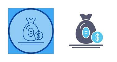 Money Bag Vector Icon