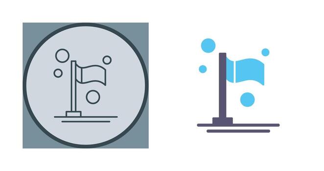 icono de vector de bandera