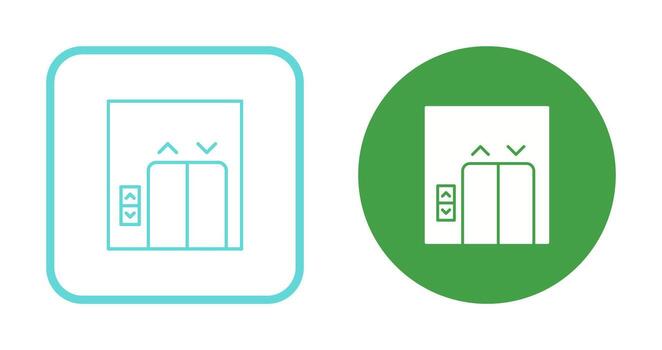 icono de vector de ascensor