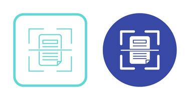 Scan Vector Icon