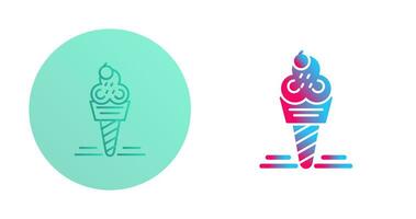 icono de vector de helado