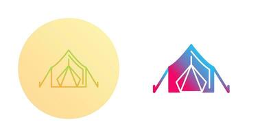 Tent Vector Icon