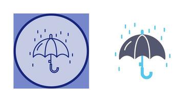 Raining Vector Icon