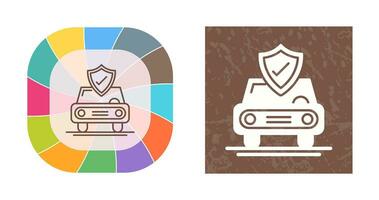 Car Protection Vector Icon