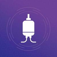 DC motor icon for web vector