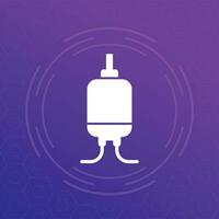 DC motor icon for web vector