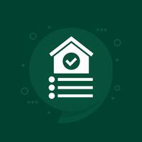 house maintenance icon for web vector