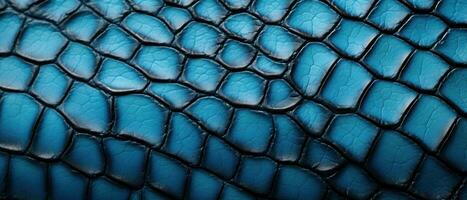 Detailed macro of reptile skin. AI Generative photo