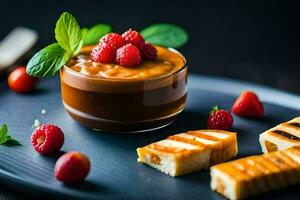 the best chocolate desserts in the world. AI-Generated photo