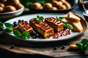 the best tofu recipes for the vegan diet. AI-Generated photo