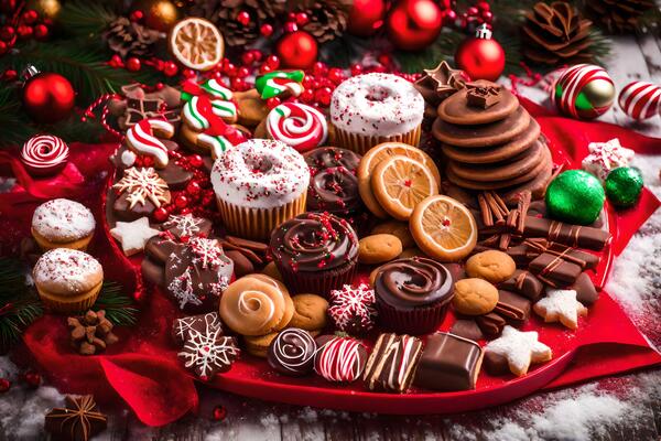 Christmas Food Stock Photos, Images and Backgrounds for Free Download