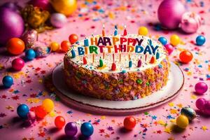 the best birthday cake ideas for kids. AI-Generated photo