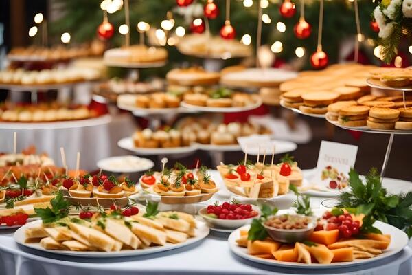 Christmas Buffet Stock Photos, Images and Backgrounds for Free Download