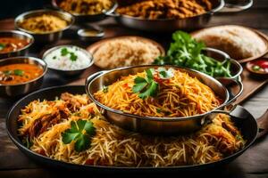 indian food is a popular choice for many people. AI-Generated photo