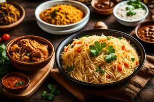 indian food is a popular choice for many people. AI-Generated photo