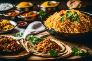 indian food is a popular choice for many people. AI-Generated photo