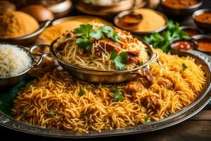 indian food - indian food - indian food - indian food - indian food. AI-Generated photo