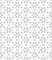 Black and white seamless abstract pattern. Background and backdrop. Grayscale ornamental design. vector