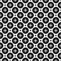 Black and white seamless abstract pattern. Background and backdrop. Grayscale ornamental design. vector