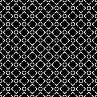 Black and white seamless abstract pattern. Background and backdrop. Grayscale ornamental design. vector