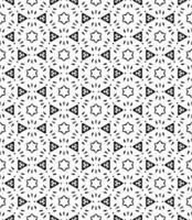 Black and white seamless abstract pattern. Background and backdrop. Grayscale ornamental design. vector