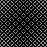 patrón abstracto sin costuras en blanco y negro. fondo y telón de fondo. diseño ornamental en escala de grises. vector