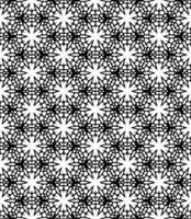 Black and white seamless abstract pattern. Background and backdrop. Grayscale ornamental design. vector