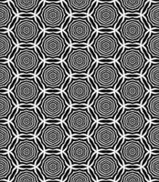 Black and white seamless abstract pattern. Background and backdrop. Grayscale ornamental design. vector