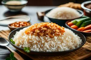 the best rice dishes in the world. AI-Generated photo