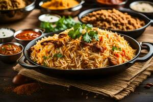 indian food is a popular choice for many people. AI-Generated photo