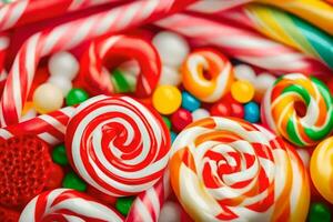 candy is a popular sweet treat. AI-Generated photo