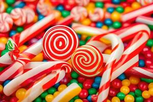 candy is a popular sweet treat. AI-Generated photo