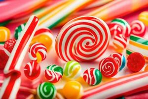 candy is a popular sweet treat. AI-Generated photo