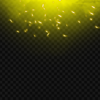 glowing fire dust psd