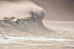 A breaking wave photo