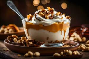 the best peanut butter desserts. AI-Generated photo