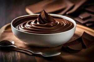chocolate is a great source of protein and fiber. AI-Generated photo