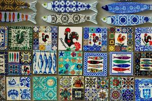 azulejo Portugal mosaico loseta foto