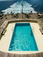 A pool on the boat photo