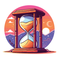 Sanda Clock Clipart - Ai Generative png