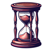 sanda l'horloge clipart - ai génératif png