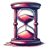 Sanda reloj clipart - ai generativo png