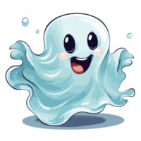 Beautiful Halloween Boo Clipart - Ai Generative png