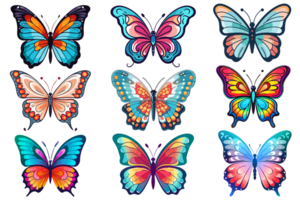 Beautiful Butterfly Clipart - Ai Generative png