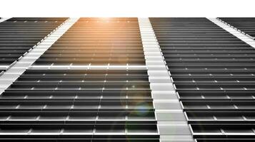 Glass modern building with blue sky background. View and architecture details. Urban abstract - windows of glass office building in  sunlight day. Black and white. photo