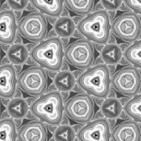 Black and white kaleidoscopic texture photo